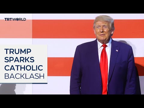 Trump risks support from US Catholic base after Pope Leo feud