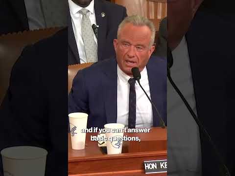 Explosive Moment RFK Jr. Clashes With Democratic Rep. Over Healthcare Costs #shorts