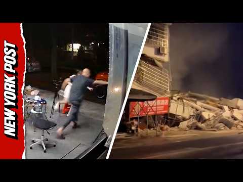 Deadly Earthquake Rocks Southern China, Buildings Collapse