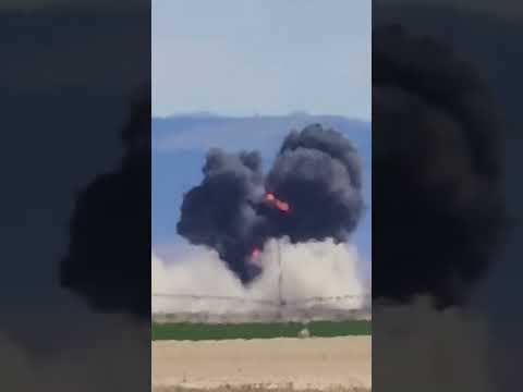 Navy Fighter Jets Collide in Front of Horrified Spectators #shorts