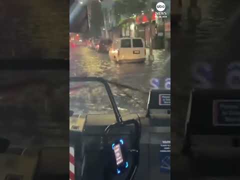 Severe thunderstorm brings flooding to East Coast