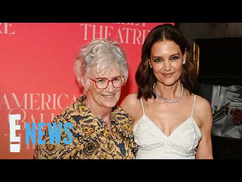 Katie Holmes, Mom Kathleen Holmes Make Rare Joint Appearance at Gala | E! News