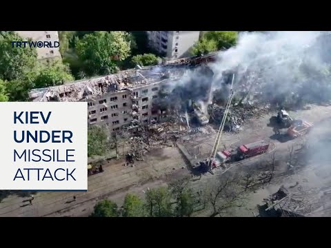 Several killed in Russian missile barrage on Kiev