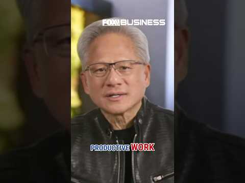 ‘AI CAN NOW DO WORK’: Nvidia’s Huang on tech evolution #shorts