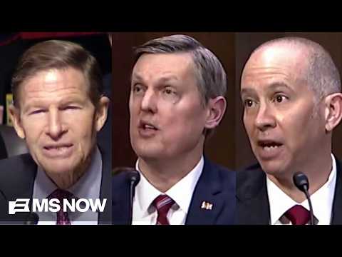 ‘Makes them look pathetic’: Sen. Blumenthal slams Trump nominees for avoiding basic questions