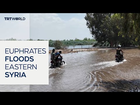 Euphrates River floods force evacuations in eastern Syria
