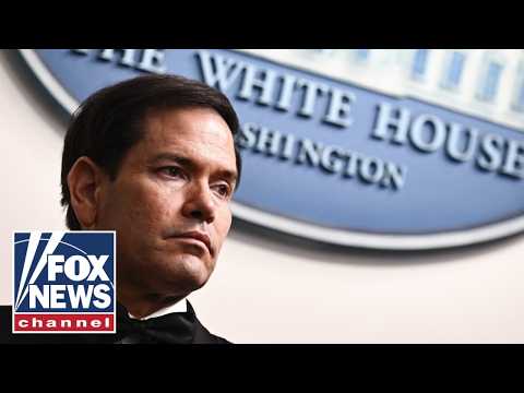 WATCH LIVE: Secretary of State Marco Rubio conducts a White House briefing