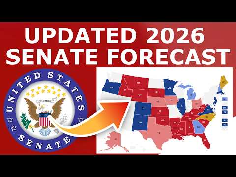 Updated 2026 Senate Map Prediction (May 2026)