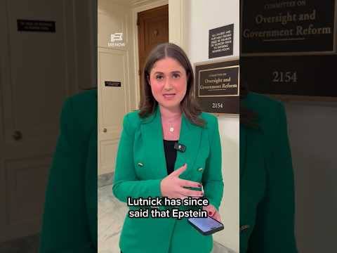 House Oversight Dems accuse Lutnick of ducking Epstein questions