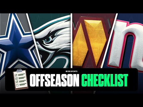 Offseason checklist for NFC East teams: Eagles, Cowboys, Giants, & Commanders 📋