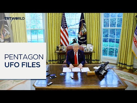Pentagon releases secret UFO documents dating back to 1940s