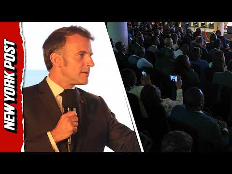Macron Scolds Audience in Kenya: ‘Total Lack of Respect’