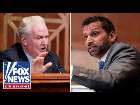 WATCH: FBI Director Kash Patel CLASHES with Dem senator at hearing