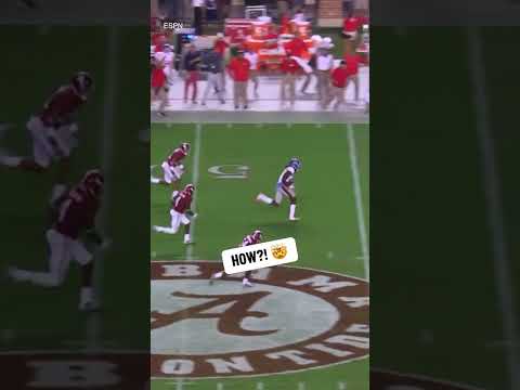 Sometimes itโs better to be lucky than good ๐
#collegefootball