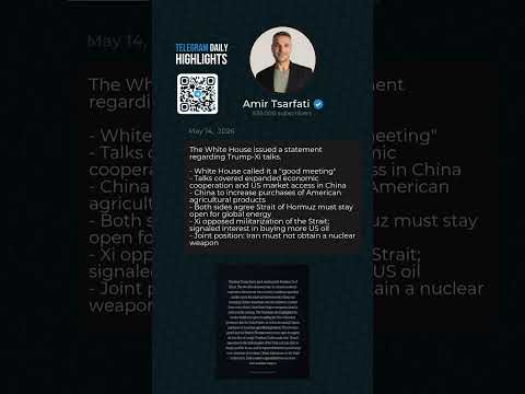 Telegram Daily Highlights: May 14, 2026
