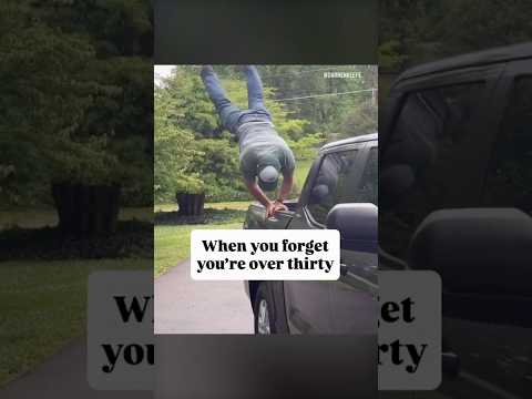 When Your Forget You’re Getting Older
