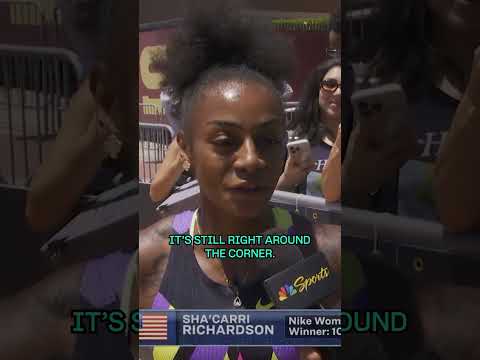 Sha’Carri Richardson has ๐ on LA already