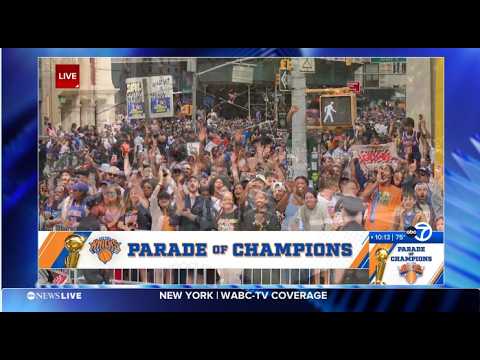 New York Knicks Victory Parade