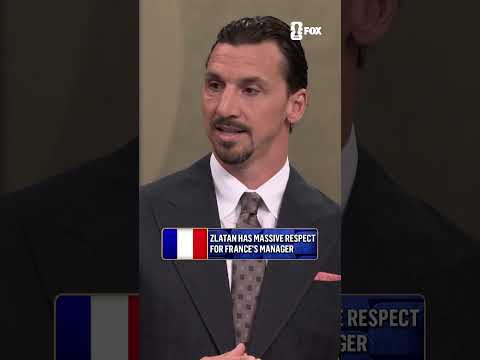 Zlatan has nothing but respect for Didier Deschamps