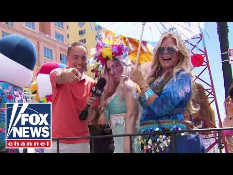 ‘Jesse Watters Primetime’ swims with the mermaids