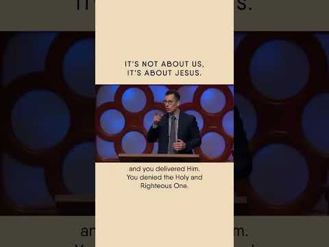It’s Not About Us, It’s About Jesus #christianity #bible #sermon #drjonathanyoussef