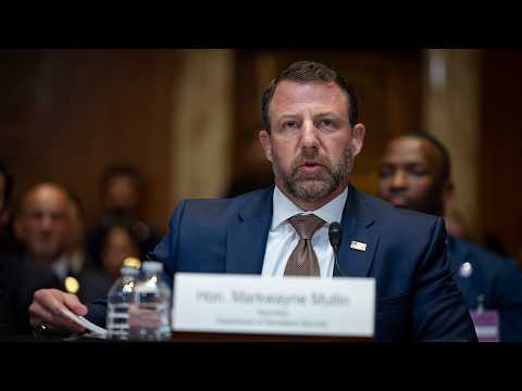 Watch Live: DHS Secretary Markwayne Mullin testifies before House committee