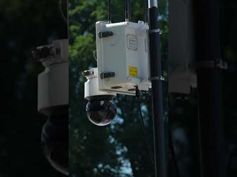 New Surveillance Equipment Appears Around Reflecting Pool #shorts