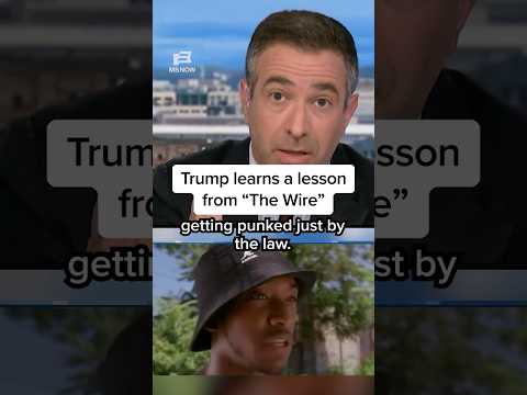 Trump learns a lesson from ‘The Wire’