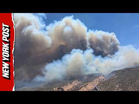 Out-of-Control Wildfire EXPLODES Across Utah