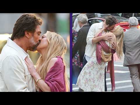 Kate Hudson PASSIONATELY KISSES Javier Bardem While Filming Rom-Com ‘Hello & Paris’