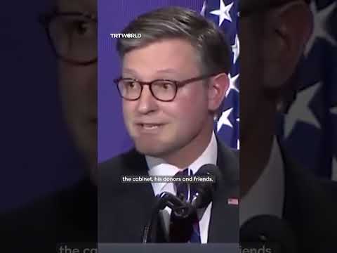 US House Speaker Mike Johnson warns Republicans