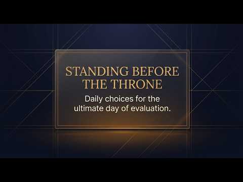 STANDING BEFORE THE THRONE–Preparing for the Bema Seat Judgment