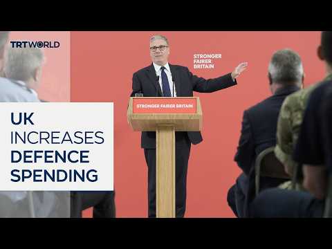 UK unveils delayed defence spending plan