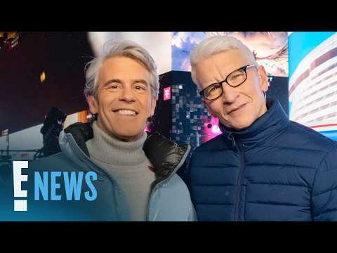 Andy Cohen Crashes CNN to Surprise Anderson Cooper on 59th Birthday | E! News