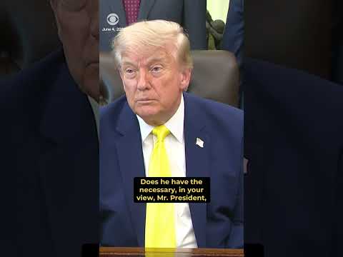 Trump says Bill Pulte’s appointment as DNI won’t be permanent #shorts