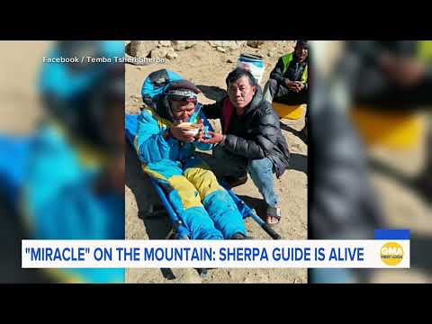 ‘Miracle’: Sherpa missing for 6 days on Mount Everest found alive