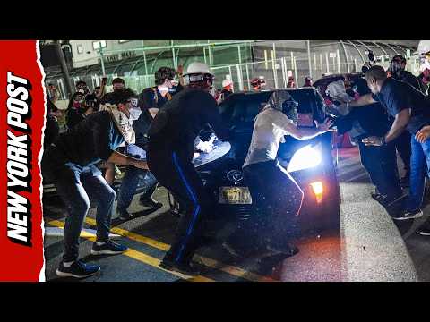 Delaney Hall Chaos: Protester Struck by Car Outside ICE Facility During Standoff