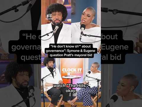 ‘He doesn’t know sh** about governance’: Symone & Eugene question Pratt’s mayoral bid