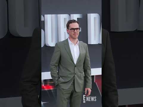 Sharp as ever. 👏 Benedict Cumberbatch attends the UK premiere of “Disclosure Day” in London.