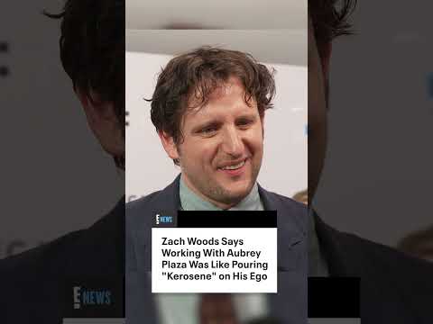Zach Woods shared a glimpse into working with the Aubrey Plaza in his film “The Accompanist.”