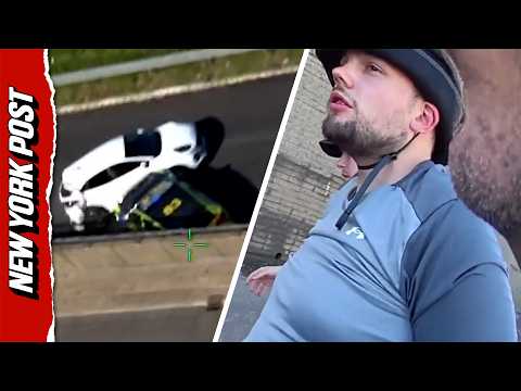 Dramatic Police Takedown Stops Wrong-Way Driver