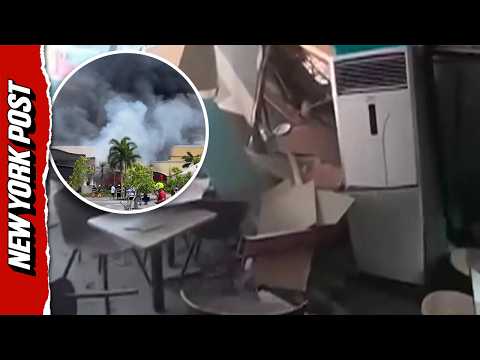 Earthquake devastation: Philippines church ceiling crumbles from earthquake aftermath