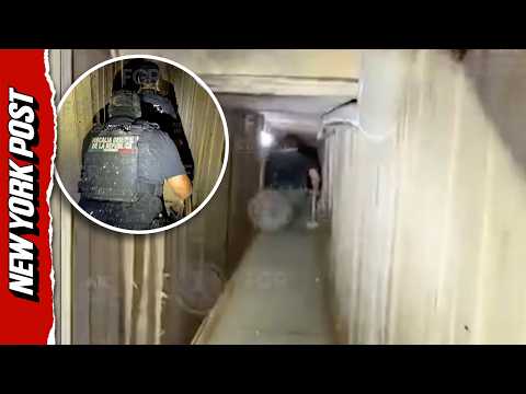 Inside the MASSIVE 869-Foot Cartel Tunnel Hidden in Plain Sight at US Border