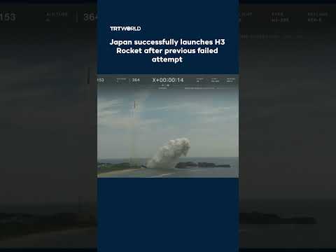 Japan successfully launches H3 Rocket after previous failed attempt