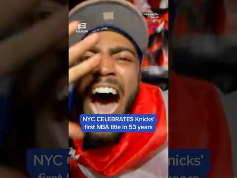 NYC CELEBRATES Knicks’ first NBA title in 53 years
