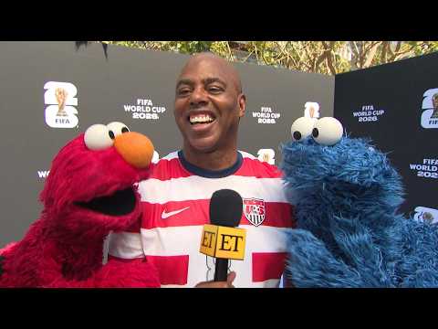 Elmo and Cookie Monster Are FIFA World Cup SUPERFANS (Exclusive)