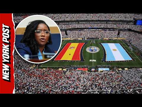 Jasmine Crockett CACKLES While Tying Spain’s World Cup Fanfare to Argentina’s ‘Racist History’