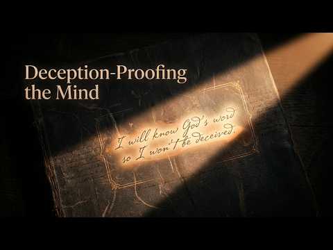 DECEPTION PROOFING YOUR MIND–The Berean Path to Tranquil Faith