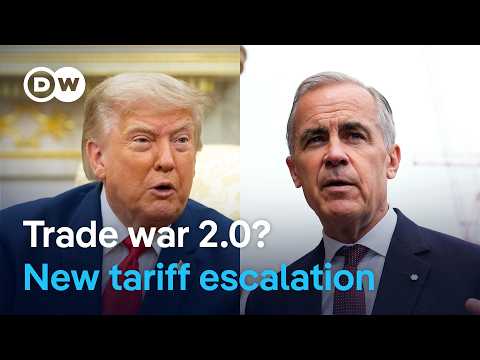 Trump hits Canada with 50% tariffs in major trade escalation | DW News