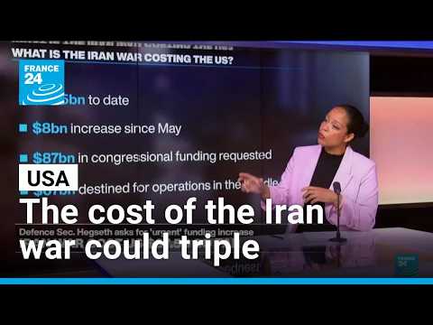 Pete Hegseth asks US Senate for ‘urgent’ Iran war funding increase • FRANCE 24 English